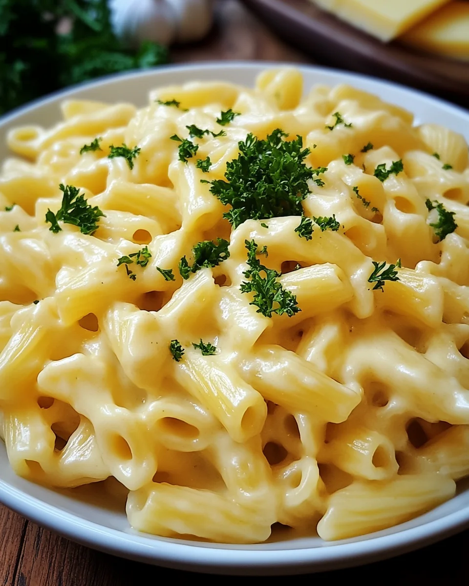 Nudeln in Käse-Sahne-Soße 17 Nudeln