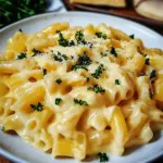 Nudeln in K&auml;se-Sahne-So&szlig;e