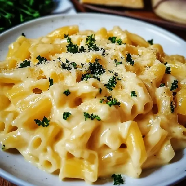 Nudeln in Käse-Sahne-Soße