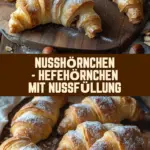 Nusshörnchen - Hefehörnchen mit Nussfüllung 17 Pinterest Hidden Image