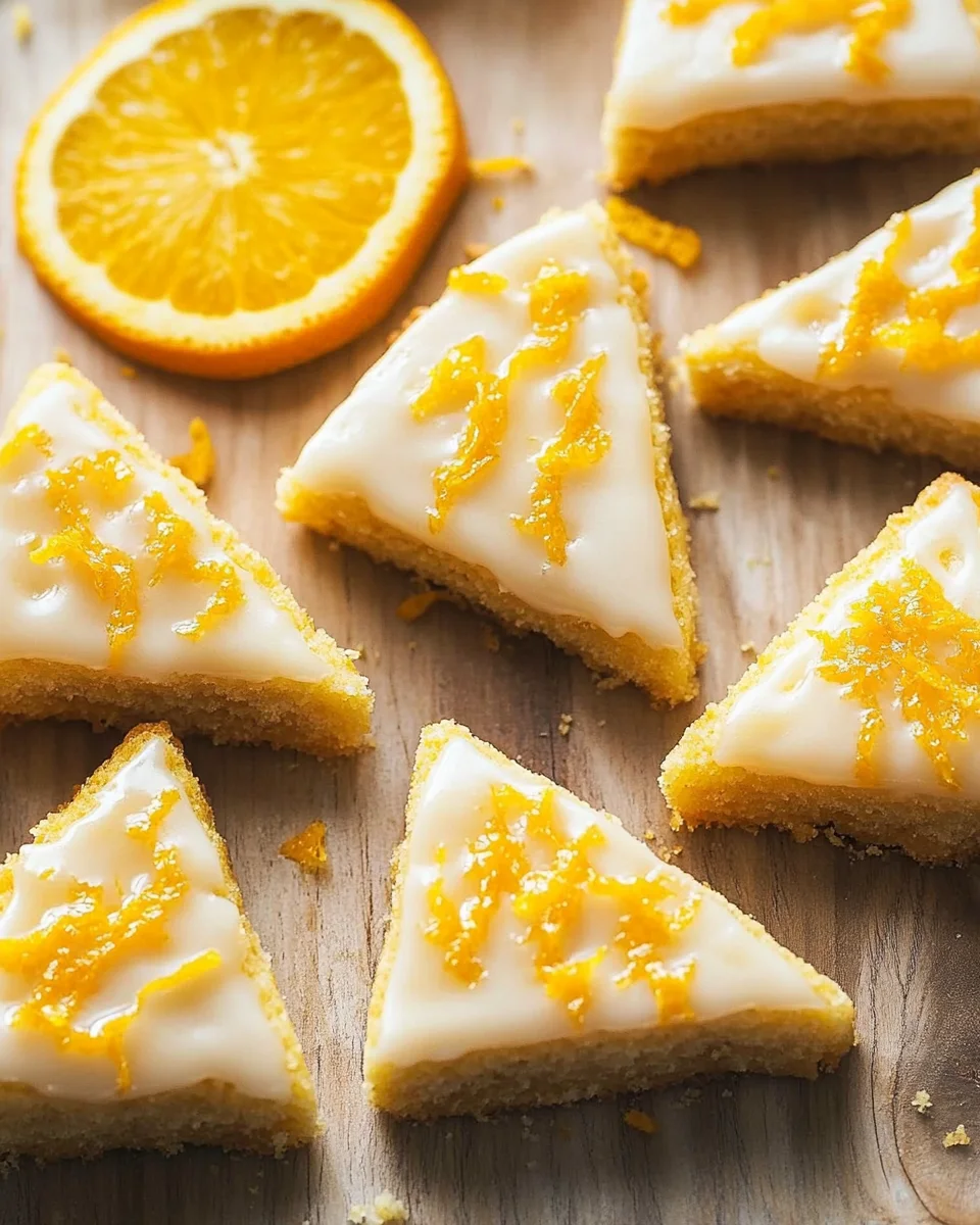 Orangenplätzchen