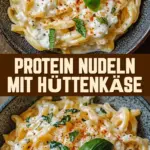 Protein Nudeln mit Hüttenkäse 25 Pinterest Hidden Image