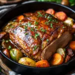 R&auml;uberbraten, schmort im Ofen einfach vor sich hin