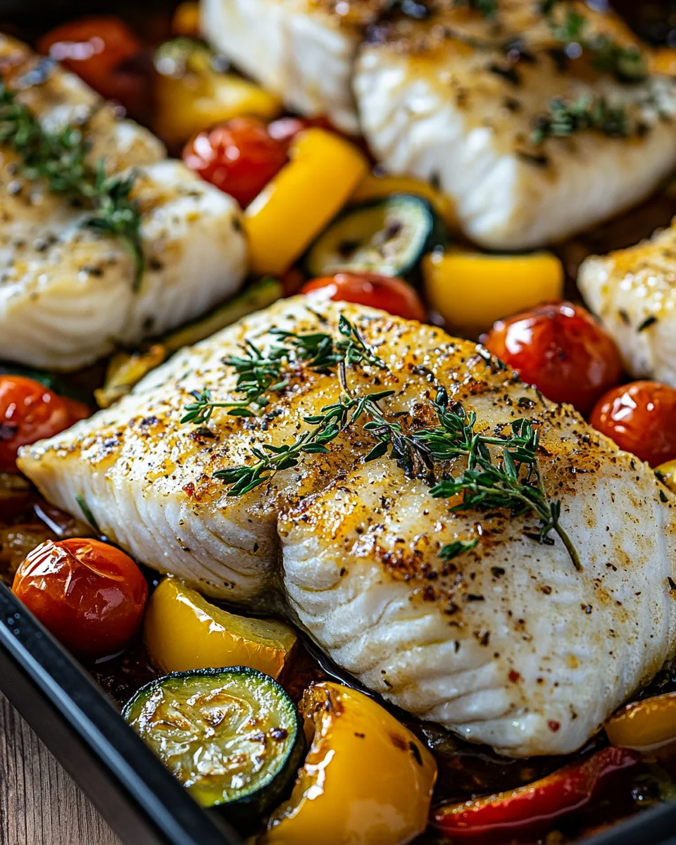 Rezept für mediterran gebackene Fischfilets mit Gemüse 16 Rezept