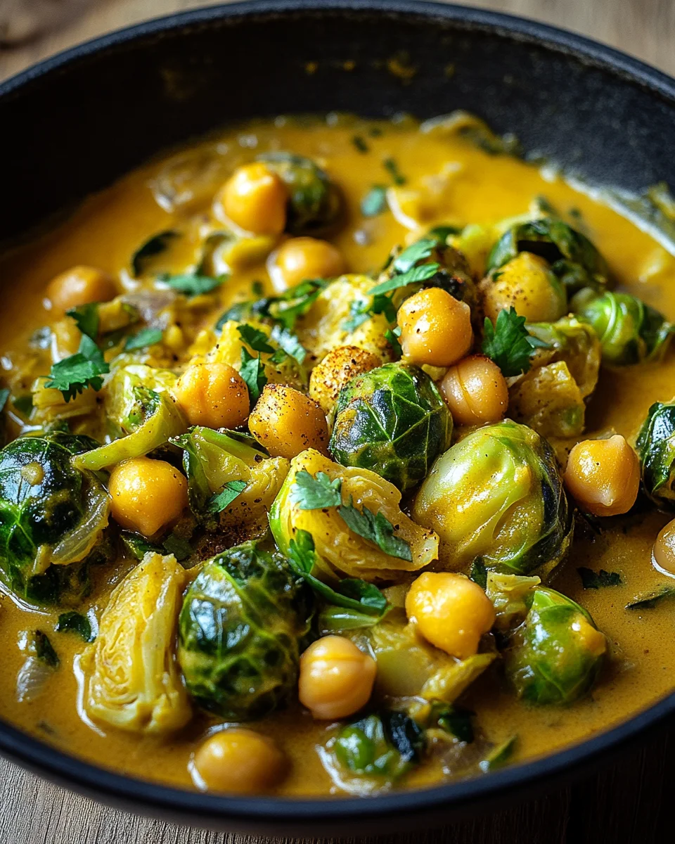 Rosenkohl-Curry mit Kichererbsen 21 Rosenkohl-Curry