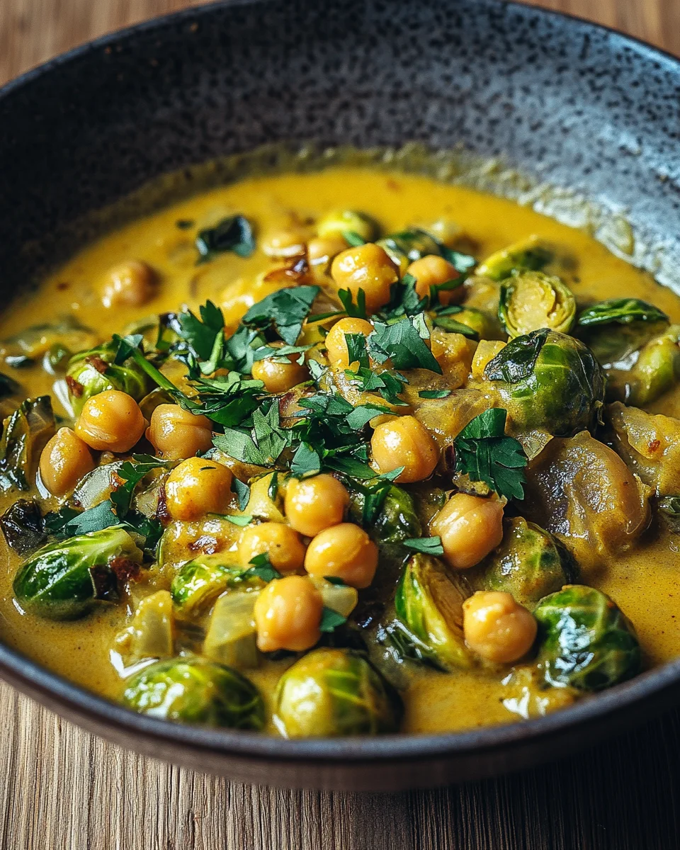 Rosenkohl-Curry mit Kichererbsen 23 Rosenkohl-Curry mit Kichererbsen