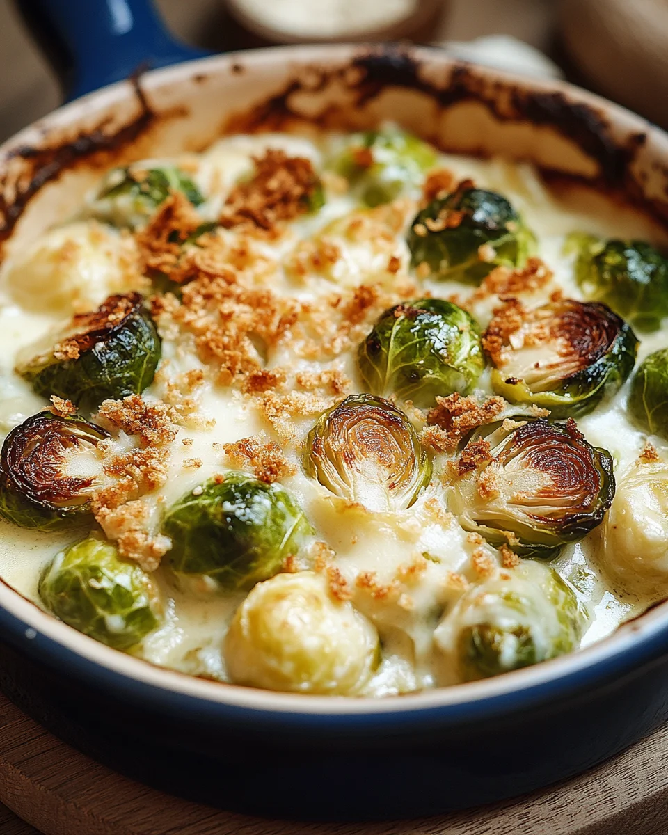 Rosenkohl-Gratin