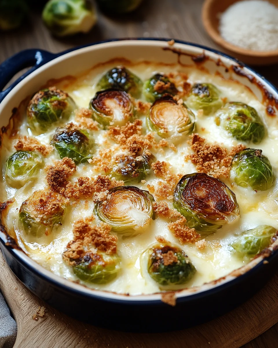 Rosenkohl-Gratin