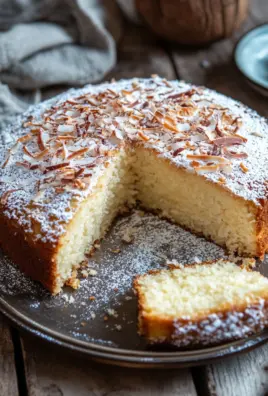 Saftiger Kokosnusskuchen