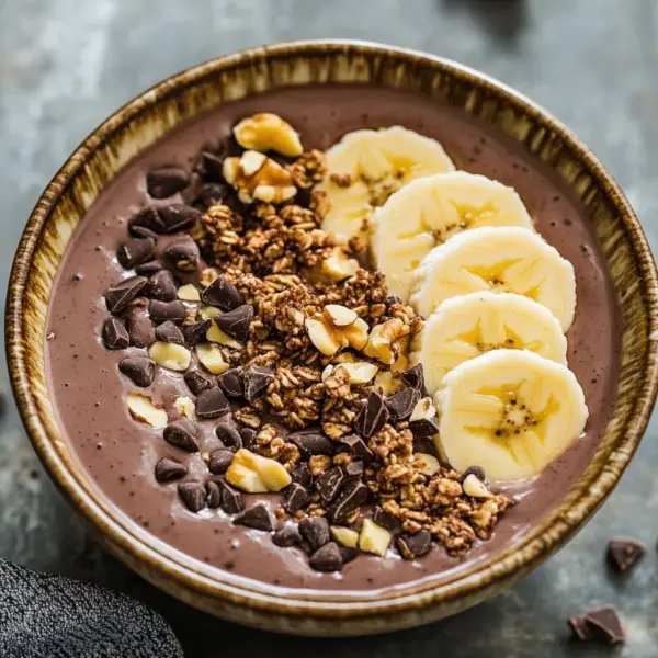 Schoko-Smoothie-Bowl