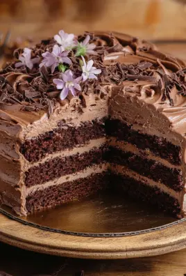 Schokotorte mit Buttercreme 22 Schokotorte mit Buttercreme