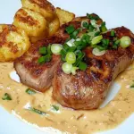 Schweinefilet in cremiger Sahnesauce Rezept
