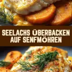 Seelachs überbacken auf Senfmöhren 16 Pinterest Hidden Image