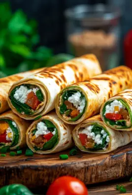 Selbstgemachte Proteinwraps