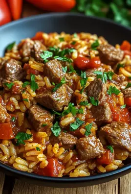 Serbisches Reisfleisch