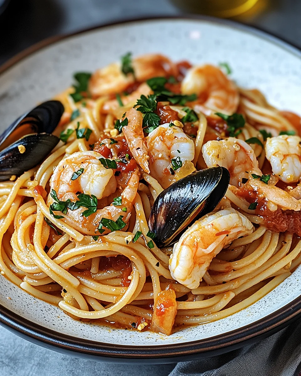 Spaghetti Frutti di Mare 21 Spaghetti