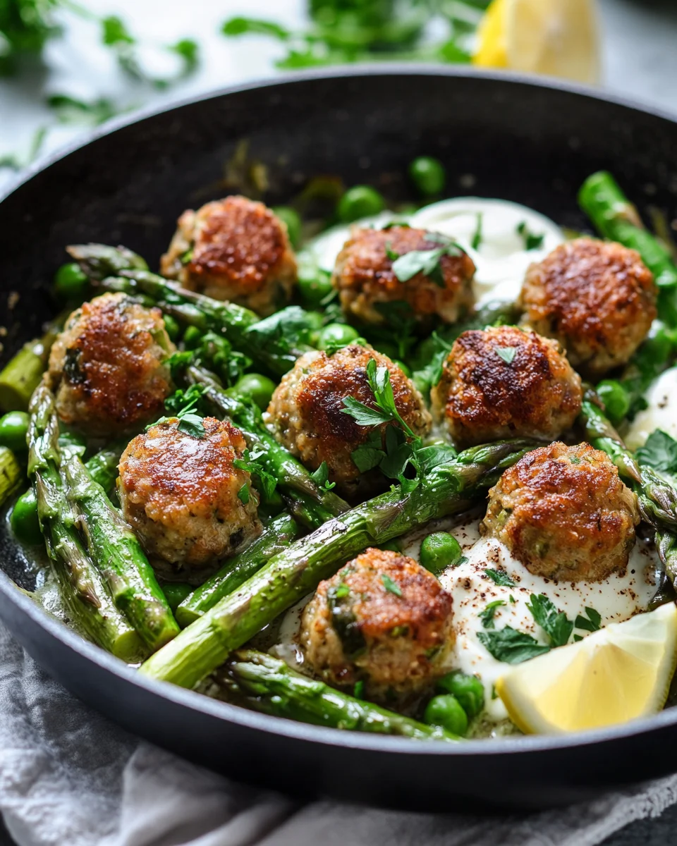 Spargelpfanne mit Frikadellen 25 Spargelpfanne mit Frikadellen