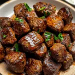 Steak-H&auml;ppchen aus der Hei&szlig;luftfritteuse