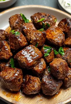 Steak-Häppchen aus der Heißluftfritteuse
