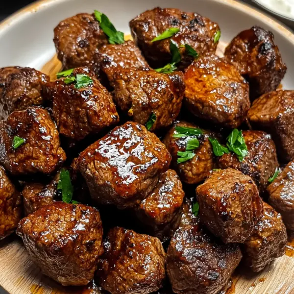 Steak-Häppchen aus der Heißluftfritteuse