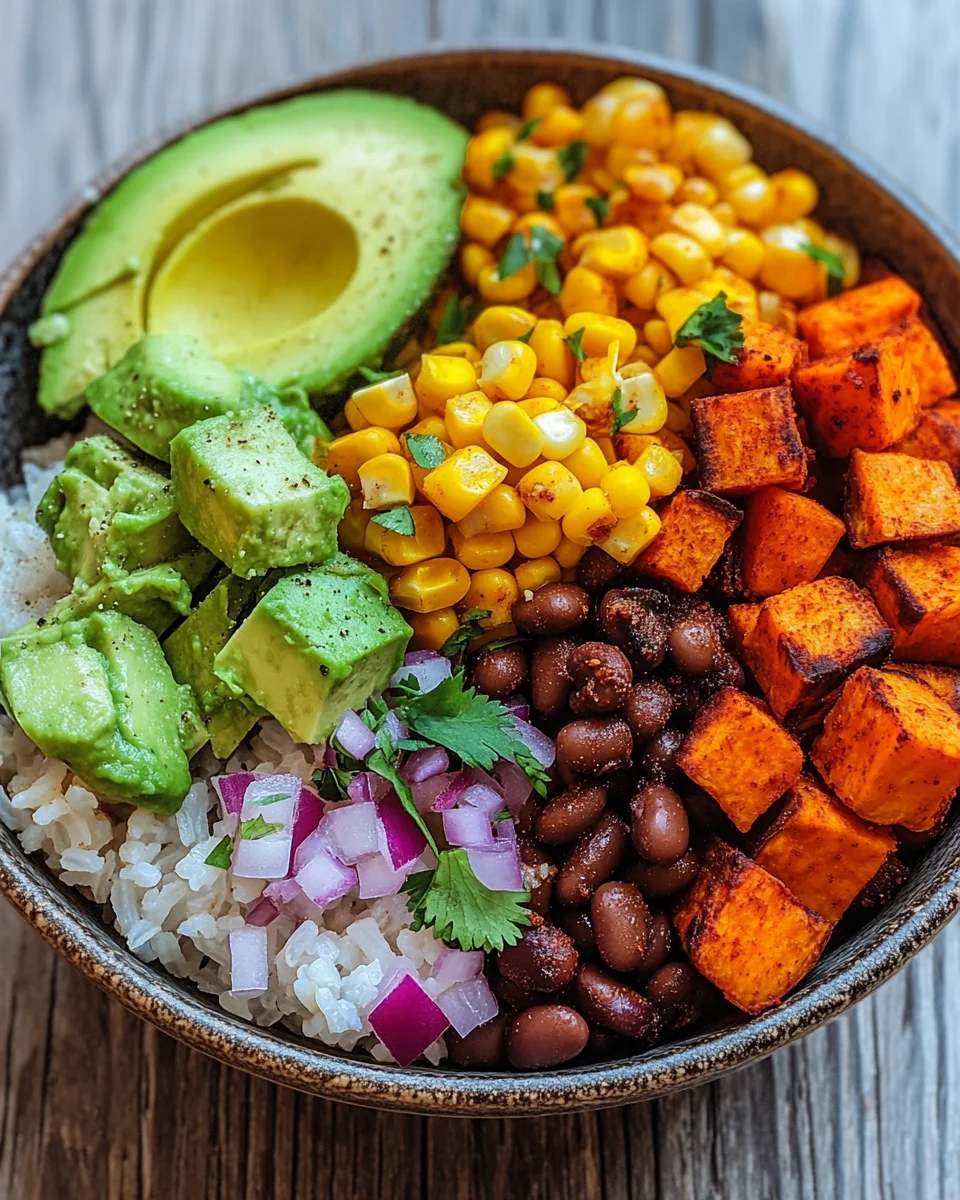 Süßkartoffel Burrito Bowl 21 Süßkartoffel Burrito Bowl