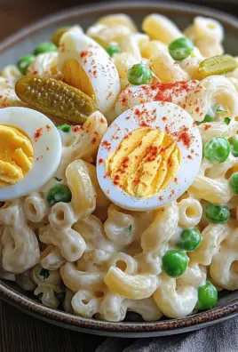Teufelsei-Makkaroni-Salat