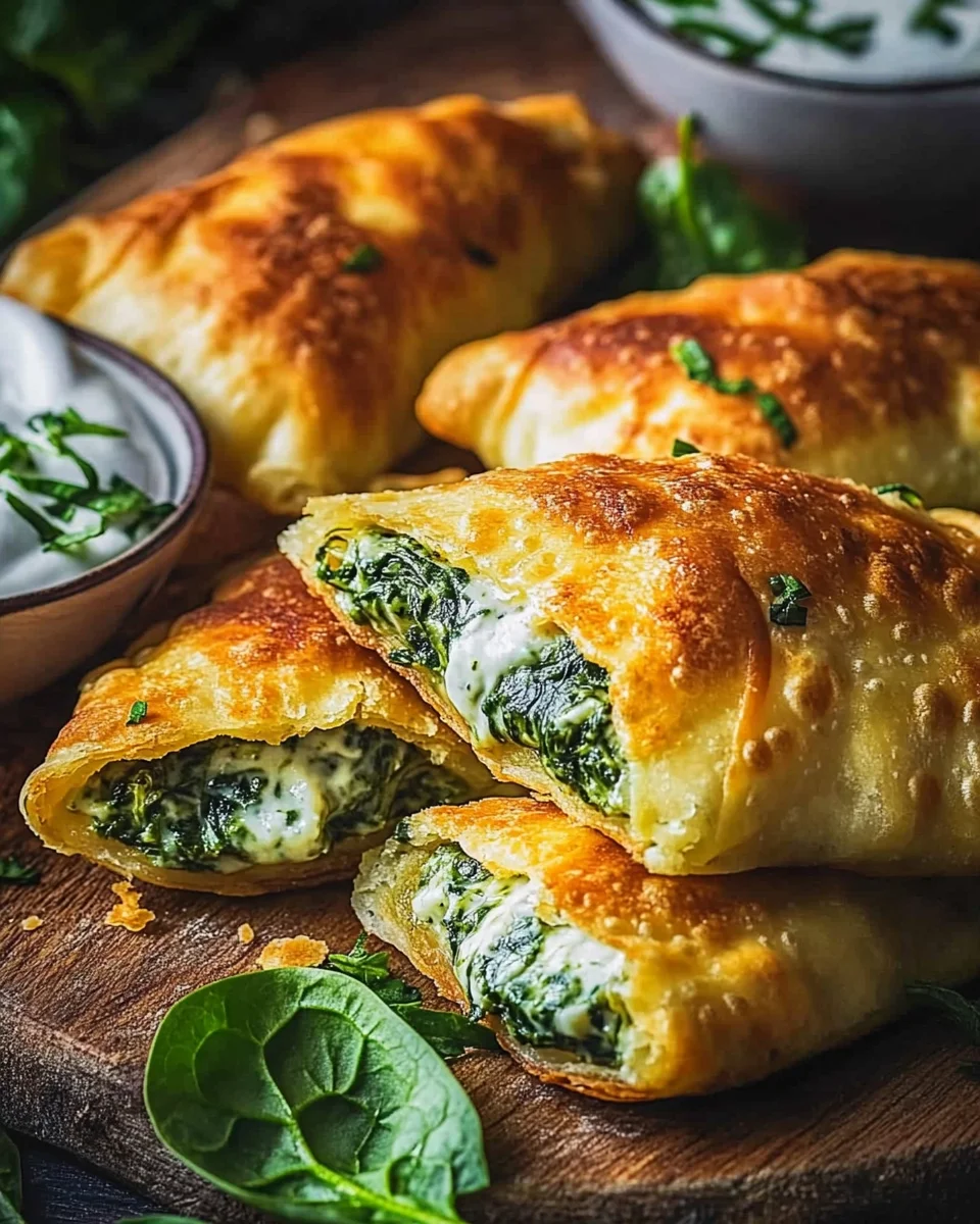 Vegane Kartoffeltaschen mit Spinat-Frischkäse-Füllung 23 Vegane