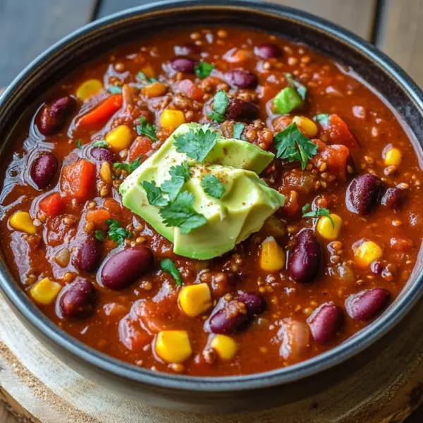 Veganes Chili sin carne