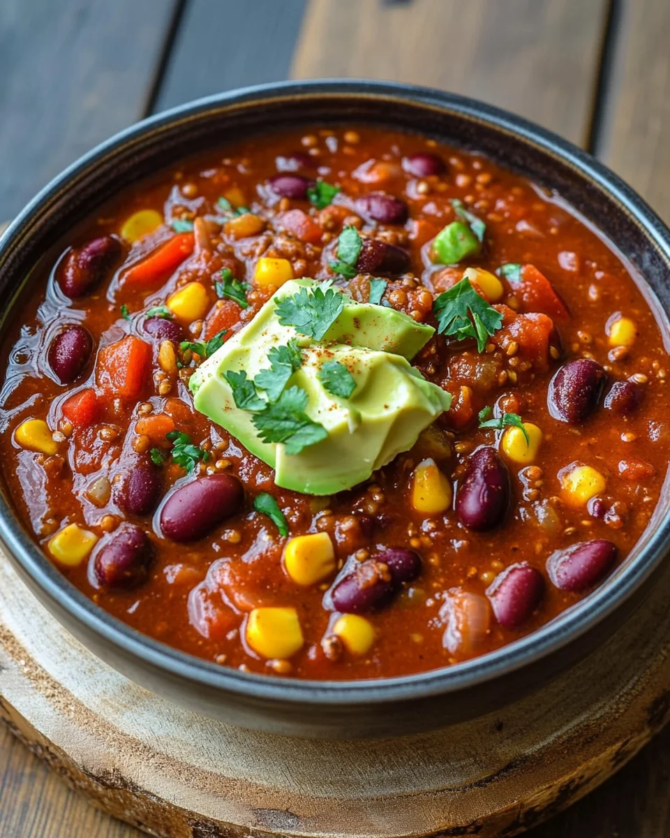 Veganes Chili sin carne