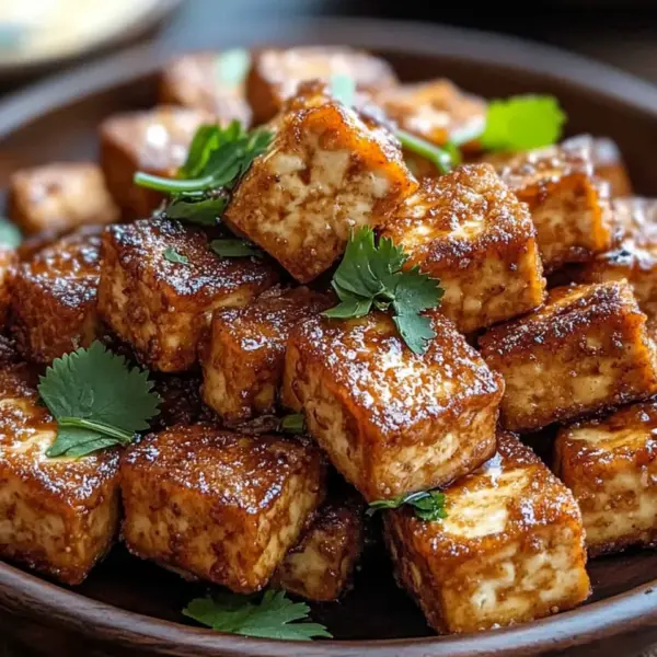 Wie man knusprigen gebackenen Tofu macht