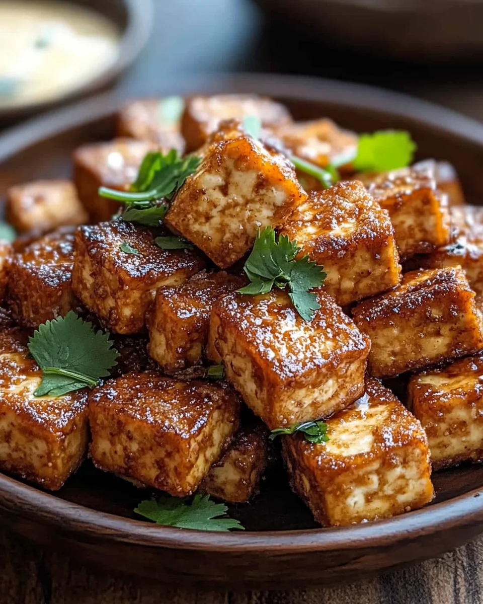 Wie man knusprigen gebackenen Tofu macht