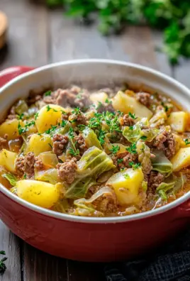 Wirsing-Eintopf mit Hackfleisch und Kartoffeln 28 Wirsing-Eintopf mit Hackfleisch und Kartoffeln