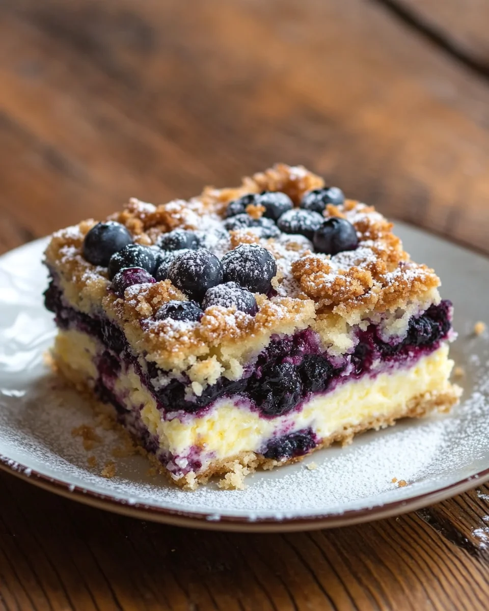 Blaubeerkuchen
