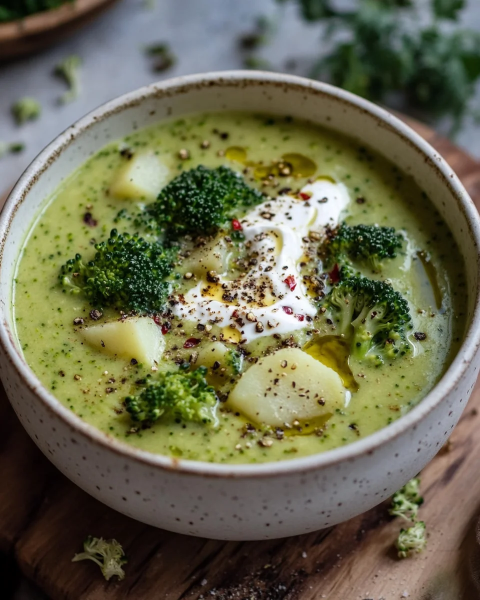 Brokkoli-Kartoffelsuppe