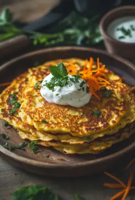 Curry-Spitzkohl-Pfannkuchen mit Minzjoghurt