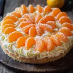 Fantakuchen mit Mandarinen und Paradiescreme