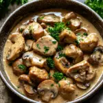 Filettopf mit Champignons