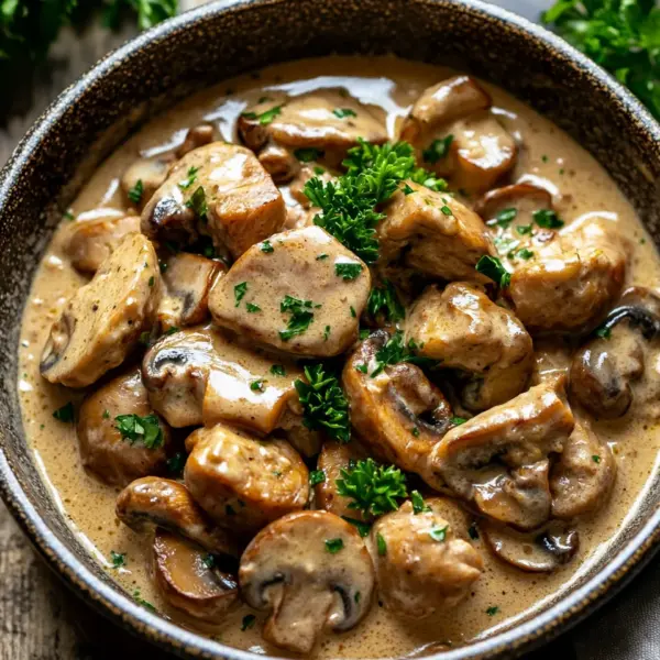 Filettopf mit Champignons