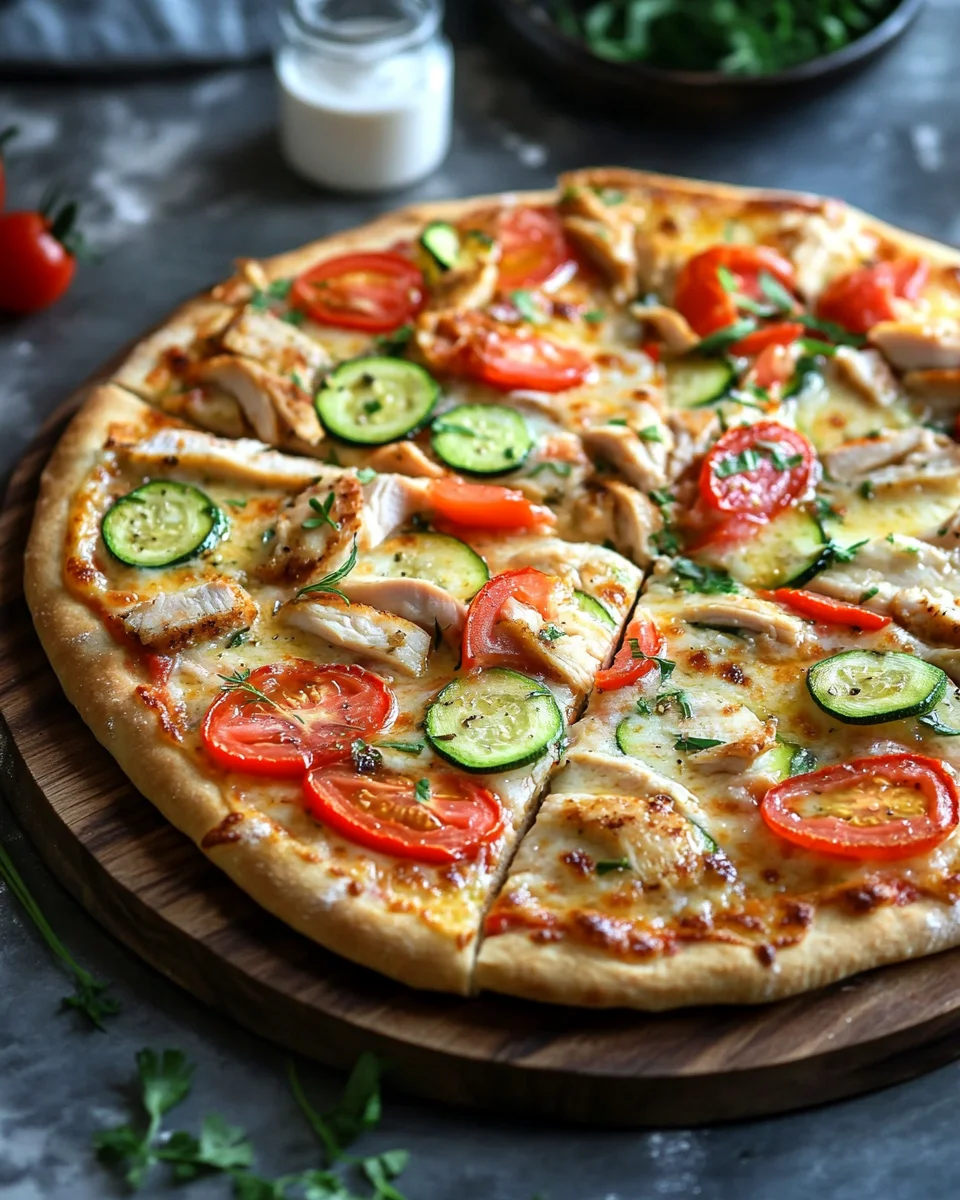 Fitness-Pizza mit Skyr