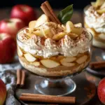 Fruchtiger Apfel Tiramisu ohne Ei - gelingsicheres und einfaches Rezept