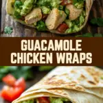 Guacamole Chicken Wraps 20 Pinterest Hidden Image