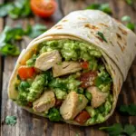 Guacamole Chicken Wraps