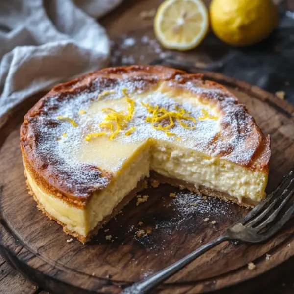 Käsekuchen ohne Boden