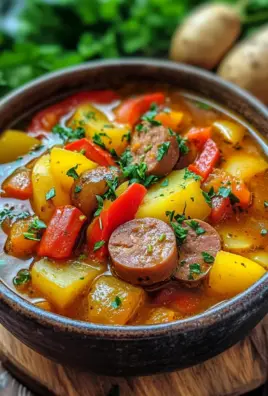 Kartoffelgulasch mit Würstchen 27 Kartoffelgulasch mit Würstchen