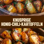 Knusprige Honig-Chili-Kartoffeln 20 Pinterest Hidden Image