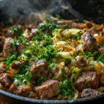 Kohl-Hack-Pfanne