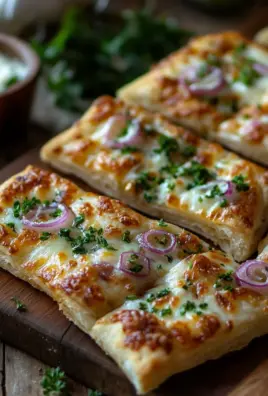 Mini-Flammkuchen-Sterne 24 Mini-Flammkuchen-Sterne