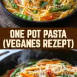 One Pot Pasta (veganes Rezept) 23 Pinterest Hidden Image