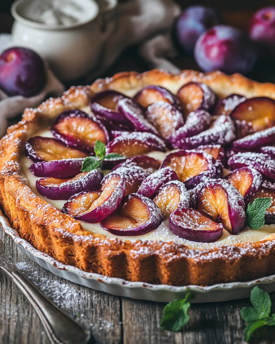 Pflaumenkuchen mit Schmand 21 Pflaumenkuchen