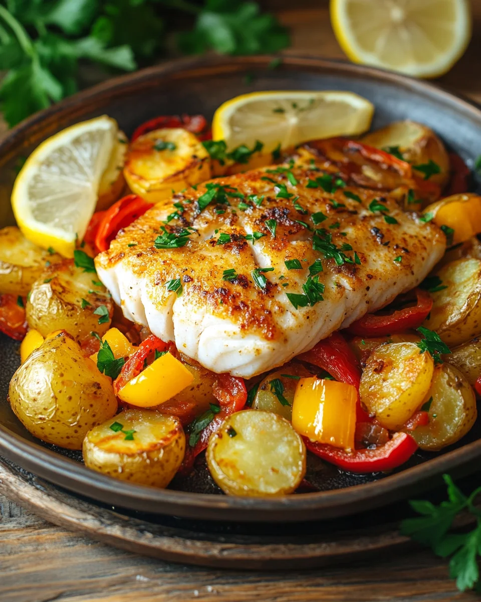 Portugiesischer Ofenfisch mit Kartoffeln 24 Portugiesischer